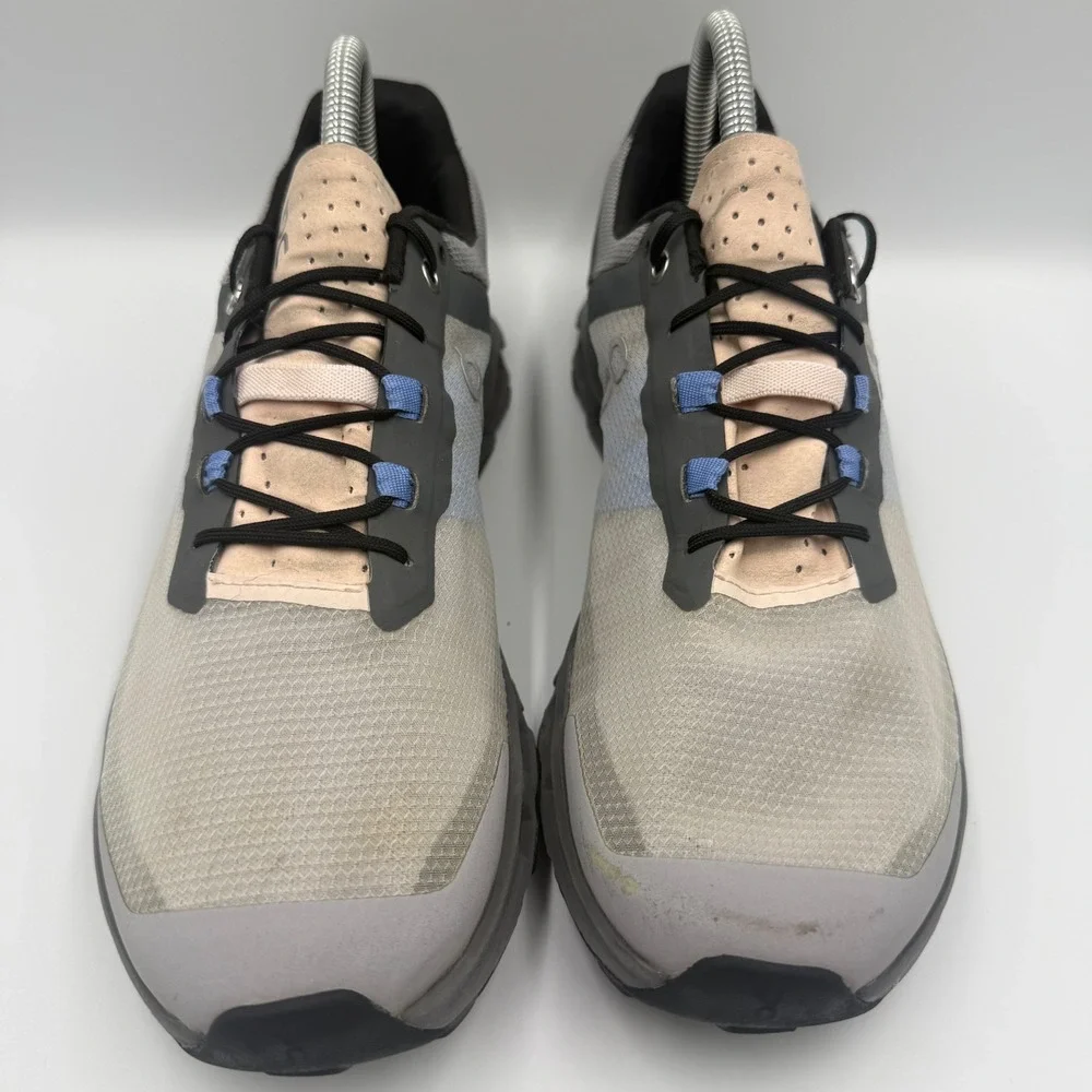 On Running Cloudultra Gray Tan Blue Womens Size 10 Trail Sneakers 64.98269